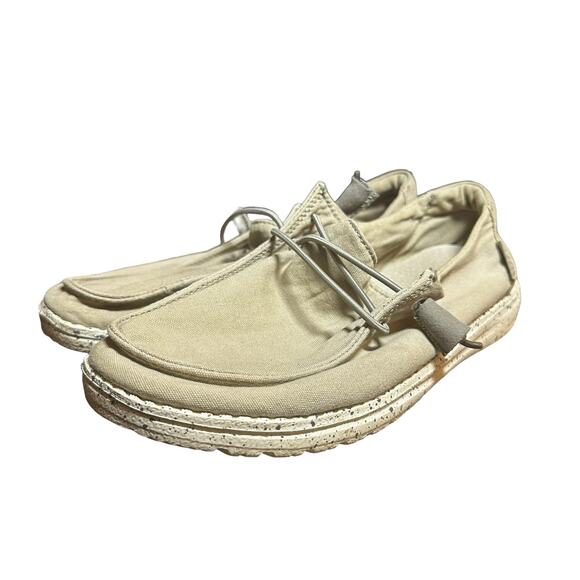 Women's Hey Dude Wendy Grey Shoes size 6 and Slip On Canvas comfortable casual - Picture 2 of 11